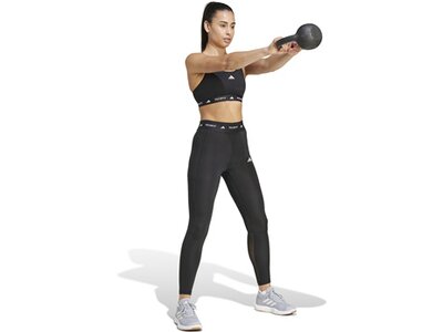 ADIDAS Damen Tight TECHFIT Stash Pocket Full-Length Schwarz