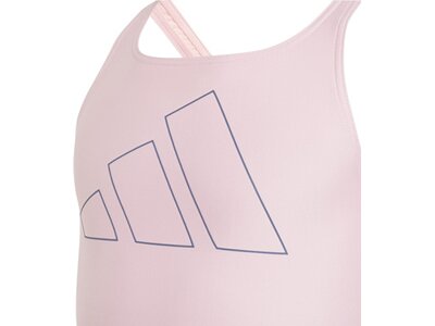 ADIDAS Kinder Badeanzug Performance Big Bars Kids pink