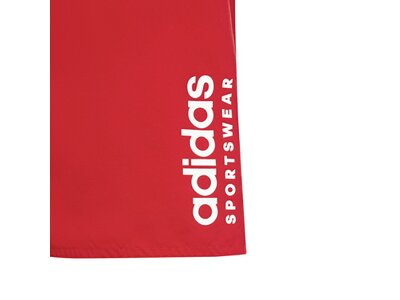 ADIDAS Kinder Badeshorts Sportswear Essentials Logo CLX Kids Rot