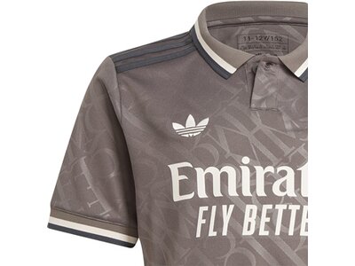 ADIDAS Kinder Trikot Real Madrid 24/25 Ausweichtrikot Grau