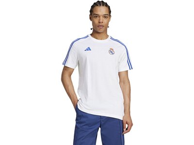 ADIDAS Herren Fanshirt Real Madrid DNA Weiß