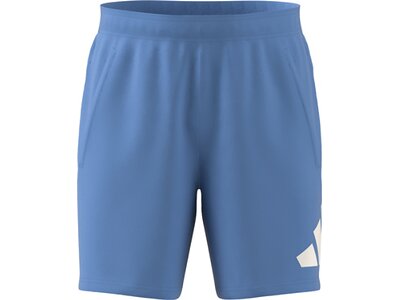 ADIDAS Herren Shorts Train Essentials Logo Training (Länge 7 Zoll) Blau