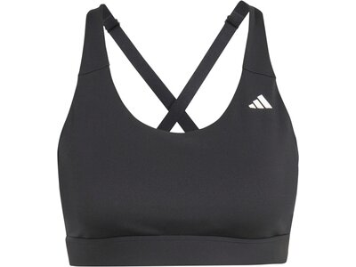 ADIDAS Damen BH Ultimate Run Medium-Support Cup A-C Schwarz