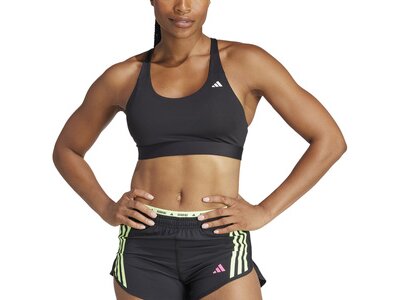 ADIDAS Damen BH Ultimate Run Medium-Support Cup A-C Schwarz