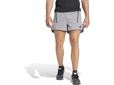 ADIDAS Herren Shorts D4T Pro Series Adistrong Workout Silber