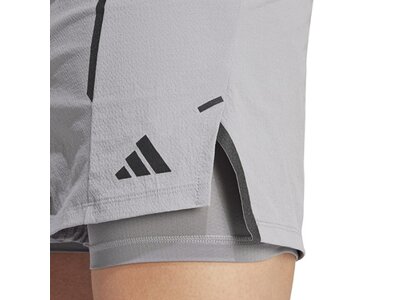 ADIDAS Herren Shorts D4T Pro Series Adistrong Workout Silber