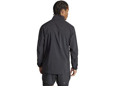 ADIDAS Herren Jacke Adizero Essentials Schwarz