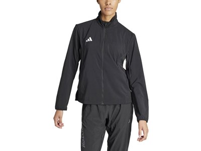 ADIDAS Damen Jacke Adizero Essentials Grau