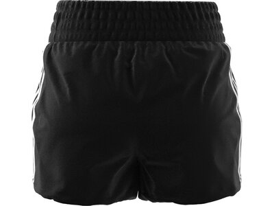 ADIDAS Damen Shorts Pacer Training 3-Streifen Woven High-Rise (Länge 5 Zoll) Schwarz