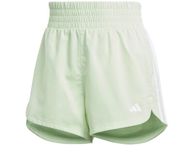 ADIDAS Damen Shorts Pacer Training 3-Streifen Woven High-Rise (Länge 5 Zoll) Grau
