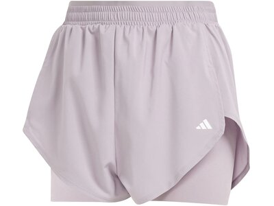 ADIDAS Damen Shorts Designed for Training 2-in-1 Silber