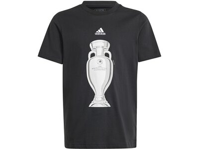 ADIDAS Kinder Fanshirt Official Emblem Trophy Kids Schwarz