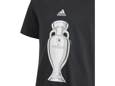 ADIDAS Kinder Fanshirt Official Emblem Trophy Kids Schwarz