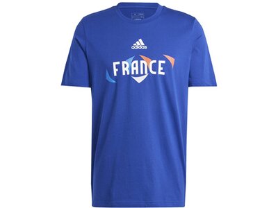 ADIDAS Herren Fanshirt UEFA EURO24™ Frankreich Blau