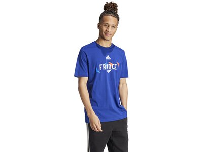 ADIDAS Herren Fanshirt UEFA EURO24™ Frankreich Blau