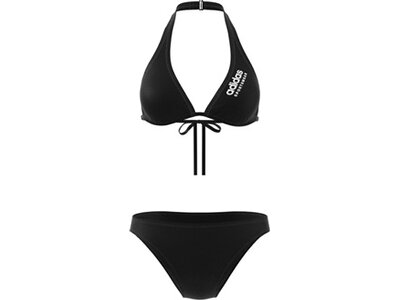 ADIDAS Damen Bikini Neckholder Schwarz