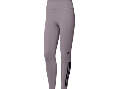 ADIDAS Damen Tights adidas DailyRun 3-Streifen Grau