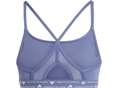 ADIDAS Damen BH Aeroreact Training Light-Support Grau