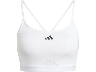 ADIDAS Damen BH Aeroreact Training Light-Support Weiß