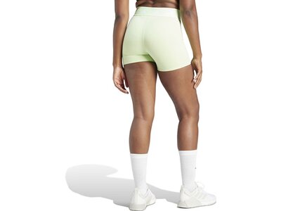 ADIDAS Damen Tight Techfit kurze (Länge 4 Zoll) Grau