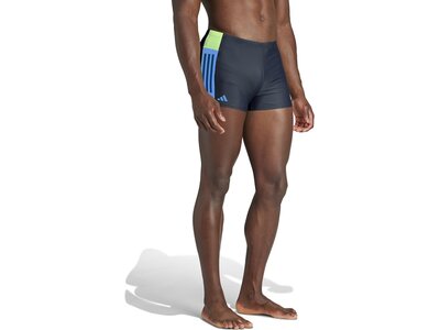 ADIDAS Badehose Colorblock 3-Streifen Grau