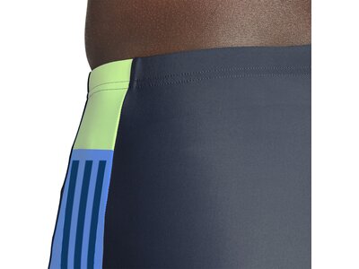 ADIDAS Badehose Colorblock 3-Streifen Grau