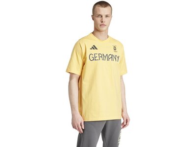 ADIDAS Herren Shirt Team Deutschland Z.N.E. Gelb