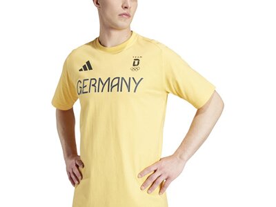 ADIDAS Herren Shirt Team Deutschland Z.N.E. Gelb