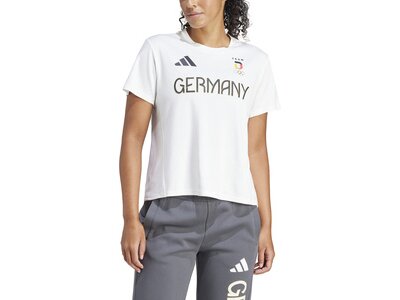 ADIDAS Damen Shirt Team Deutschland HEAT.RDY Weiß