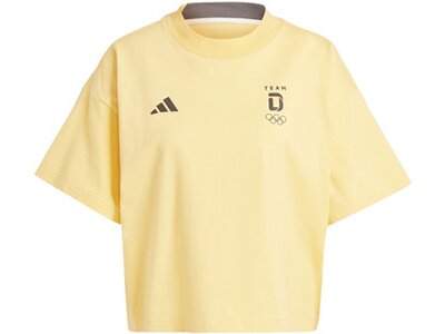 ADIDAS Damen Shirt Team Deutschland Gelb