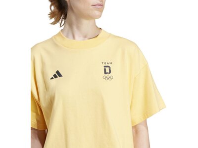 ADIDAS Damen Shirt Team Deutschland Gelb