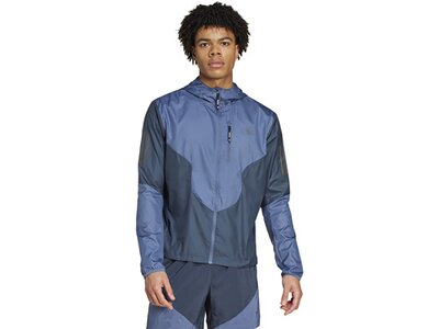 ADIDAS Herren Jacke Own the Run AEROREADY Blau
