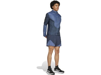 ADIDAS Herren Jacke Own the Run AEROREADY Blau