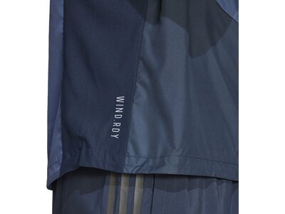 ADIDAS Herren Jacke Own the Run AEROREADY Blau