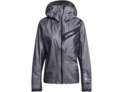 ADIDAS Damen Funktionsjacke Terrex Techrock Light GORE-TEX Active Grau