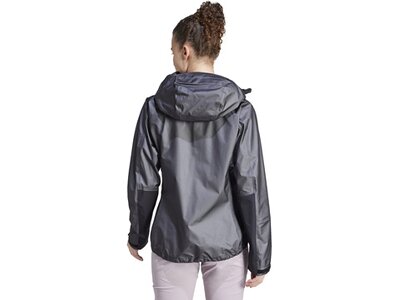 ADIDAS Damen Funktionsjacke Terrex Techrock Light GORE-TEX Active Grau