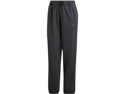 ADIDAS Damen Sporthose Power Loose Fit French Terry Schwarz