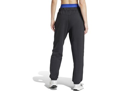 ADIDAS Damen Sporthose Power Loose Fit French Terry Schwarz