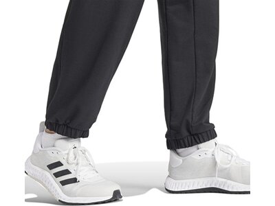ADIDAS Damen Sporthose Power Loose Fit French Terry Schwarz