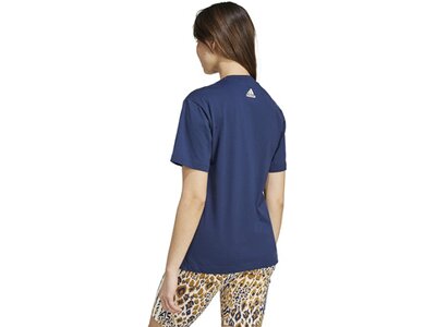 ADIDAS Damen Shirt FARM Rio Graphic Blau