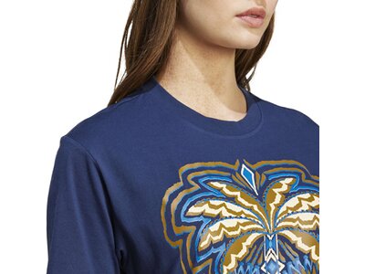 ADIDAS Damen Shirt FARM Rio Graphic Blau