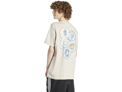 ADIDAS Herren Shirt Wiesn Fußball Graphic Grau
