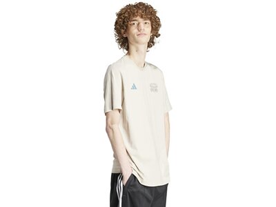 ADIDAS Herren Shirt Wiesn Fußball Graphic Grau