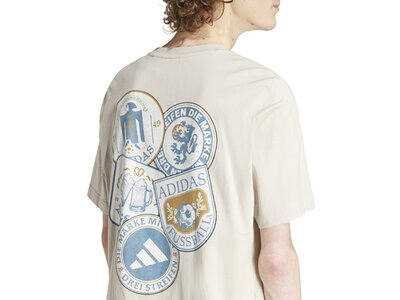ADIDAS Herren Shirt Wiesn Fußball Graphic Grau