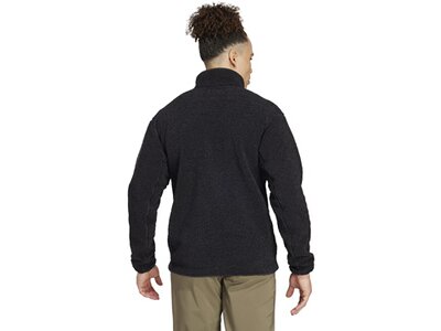 ADIDAS Herren Unterjacke Terrex Xploric High Pile Fleece Schwarz