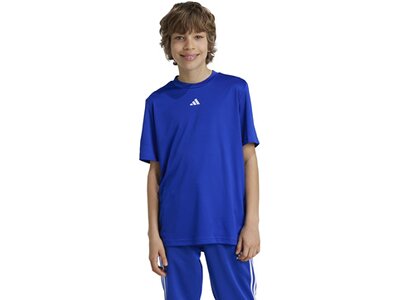 ADIDAS Kinder Shirt Train Essentials Logo Regular Fit Kids Blau
