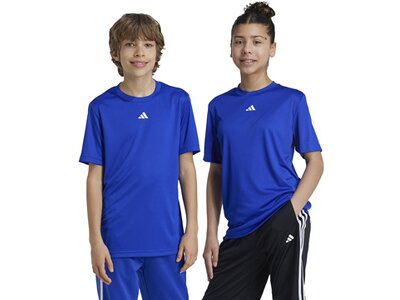 ADIDAS Kinder Shirt Train Essentials Logo Regular Fit Kids Blau