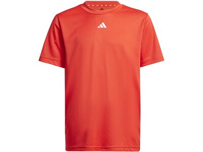 ADIDAS Kinder Shirt Train Essentials Logo Regular Fit Kids Rot