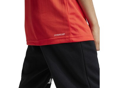 ADIDAS Kinder Shirt Train Essentials Logo Regular Fit Kids Rot