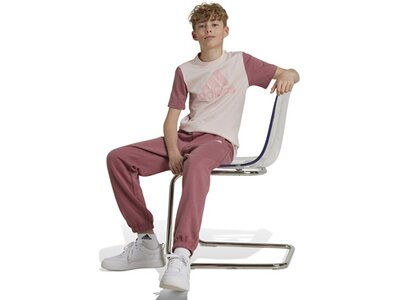 ADIDAS Kinder Hose Essentials Small Logo Feel Cozy Kids Braun